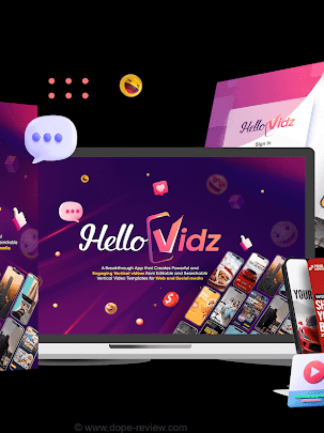 HelloVidz Review : All Under 1 Roof With few click