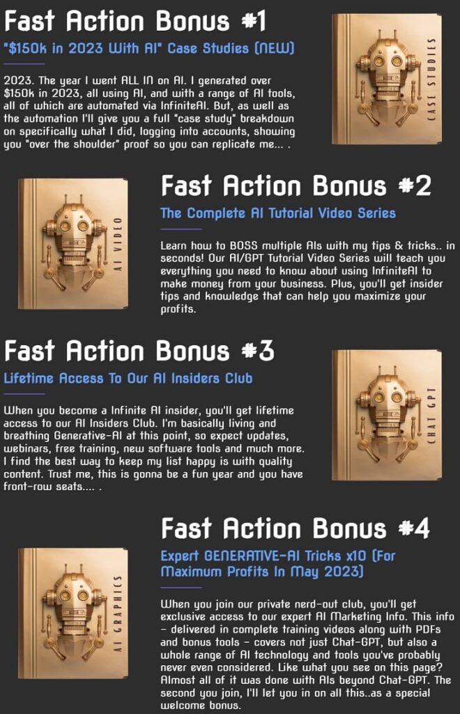 Infinite AI Bonus